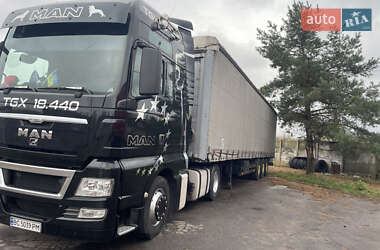 Тентованный борт (штора) - полуприцеп Kogel S 24 2008 в Шептицькому