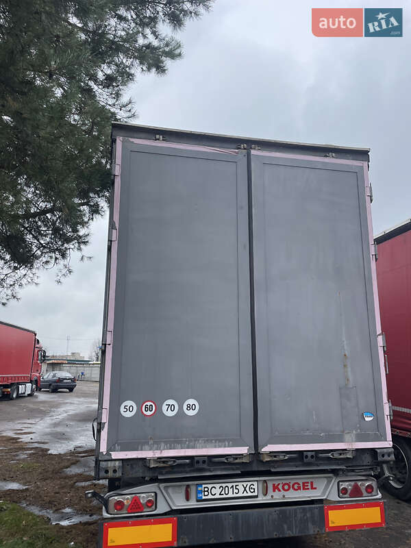 Тентованный борт (штора) - полуприцеп Kogel S 24 2008 в Шептицькому фото 4 Тентованный борт (штора) - полуприцеп Kogel S 24 2008 в Шептицькому