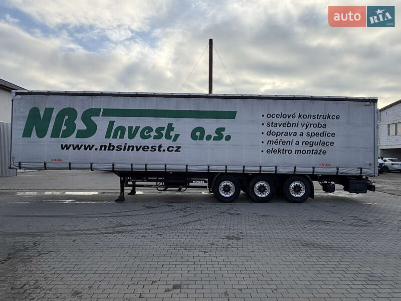 Тентованный борт (штора) - полуприцеп Kogel S 24 2017 в Тячеве фото 6 Тентованный борт (штора) - полуприцеп Kogel S 24 2017 в Тячеве