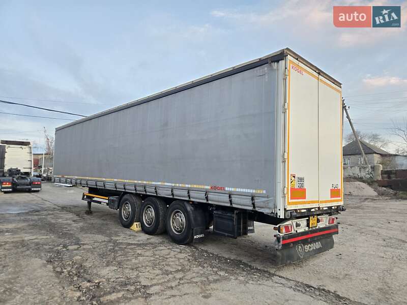 Тентованный борт (штора) - полуприцеп Kogel S 24 2014 в Болграде