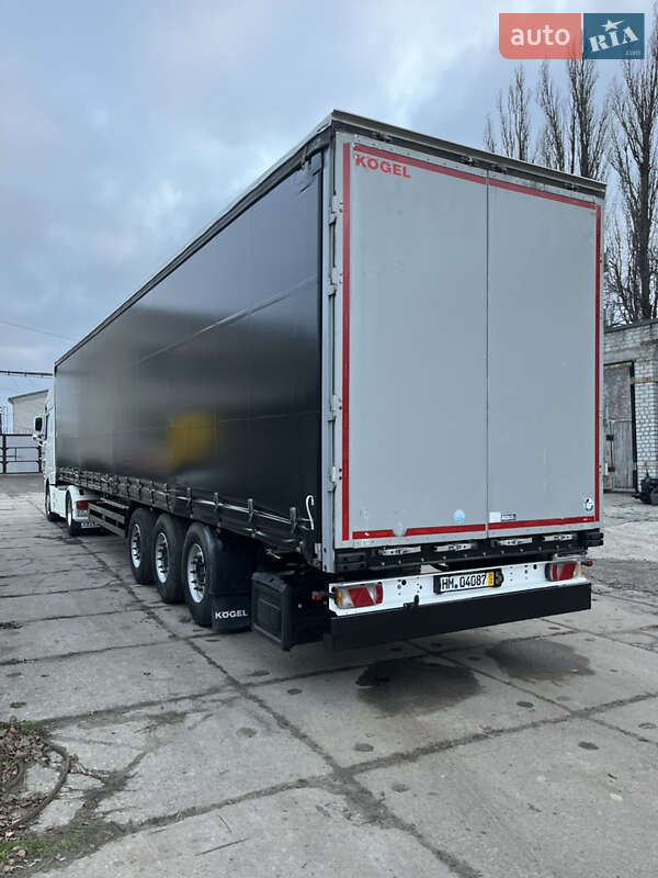 Тентованный борт (штора) - полуприцеп Kogel S 24 2018 в Кременчуге фото 3 Тентованный борт (штора) - полуприцеп Kogel S 24 2018 в Кременчуге