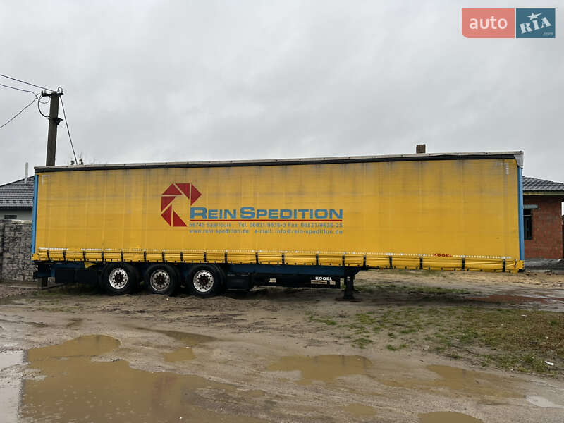 Тентованный борт (штора) - полуприцеп Kogel S 24 2014 в Березному фото 4 Тентованный борт (штора) - полуприцеп Kogel S 24 2014 в Березному