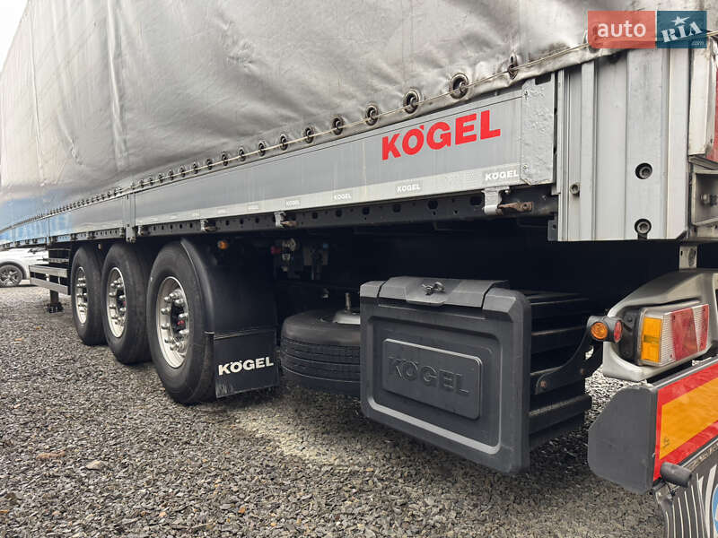 Тентованный борт (штора) - полуприцеп Kogel S 24 2021 в Заречье