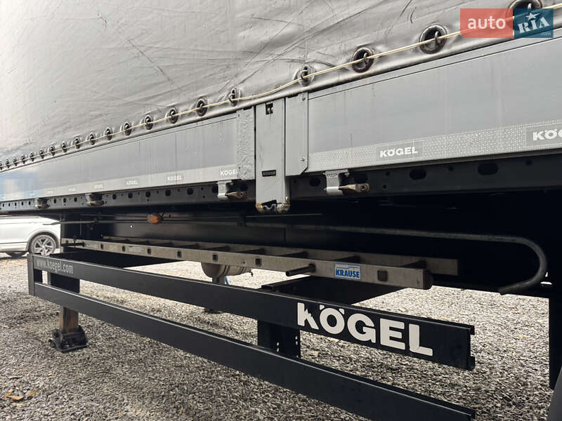 Тентованный борт (штора) - полуприцеп Kogel S 24 2021 в Заречье