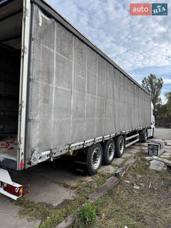 Тентованный борт (штора) - полуприцеп Kogel S 24 2006 в Павлограде