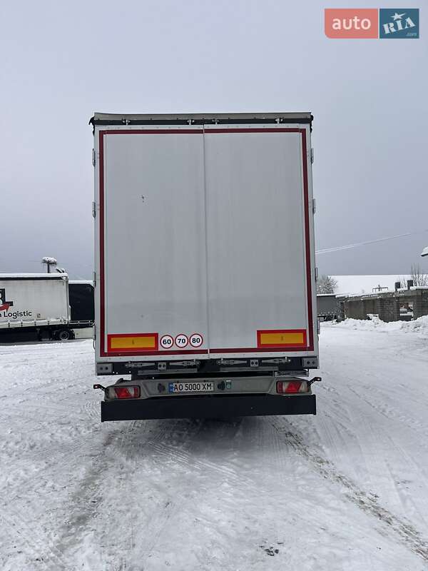 Тентований борт (штора) - напівпричіп Kogel S 24 2015 в Іршаві