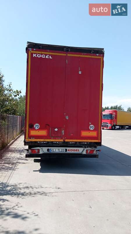 Низкорамная платформа Kogel S 24 2012 в Стрые