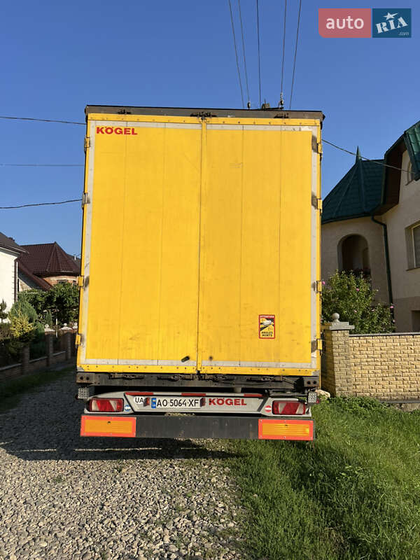 Тентованный борт (штора) - прицеп Kogel S 24 2011 в Тячеве фото 3 Тентованный борт (штора) - прицеп Kogel S 24 2011 в Тячеве