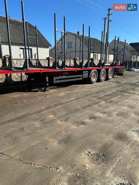 Лесовоз / Сортиментовоз - полуприцеп Kogel S 24 2007 в Маневичах