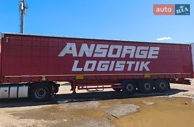 Тентований борт (штора) - напівпричіп Kogel S 24 2015 в Івано-Франківську