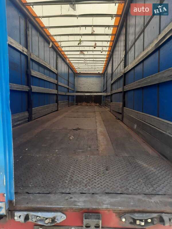 Тентований борт (штора) - напівпричіп Kogel SAF 2012 в Калуші