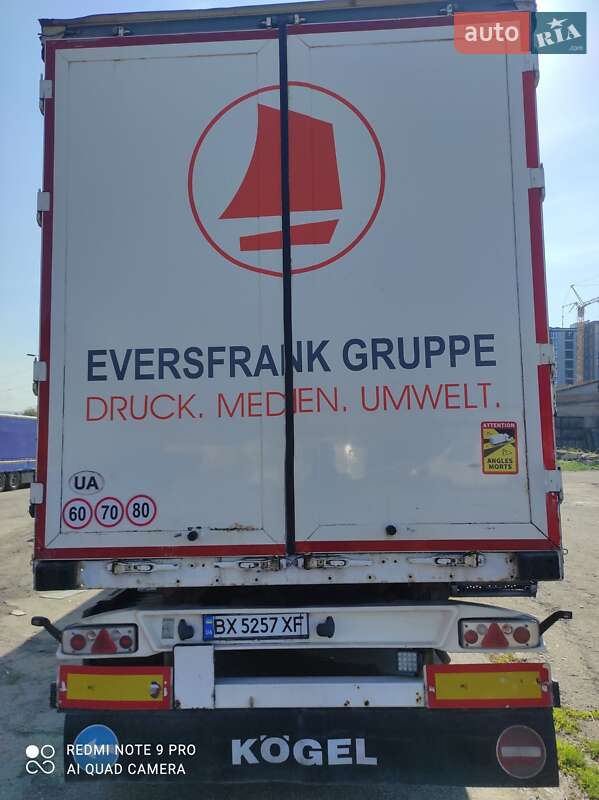 Тентований борт (штора) - напівпричіп Kogel SAF 2010 в Кам'янець-Подільському