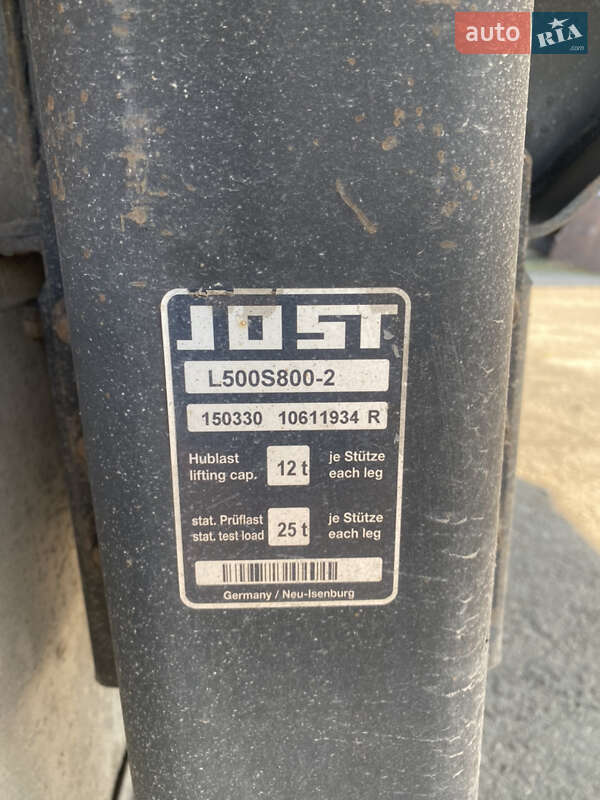 Тентований борт (штора) - напівпричіп Kogel SAF 2015 в Луцьку