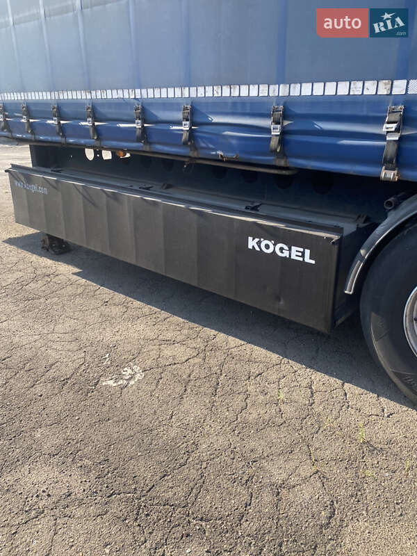 Тентований борт (штора) - напівпричіп Kogel SAF 2015 в Луцьку