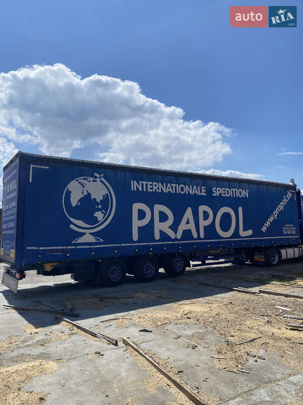 Тентований борт (штора) - напівпричіп Kogel SAF 2006 в Сторожинці