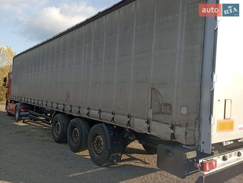 Тентований борт (штора) - напівпричіп Kogel SAF 2011 в Чорткові