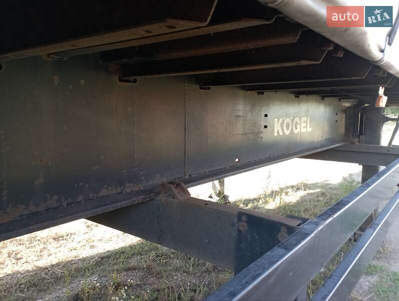 Тентований борт (штора) - напівпричіп Kogel SAF 2011 в Чорткові