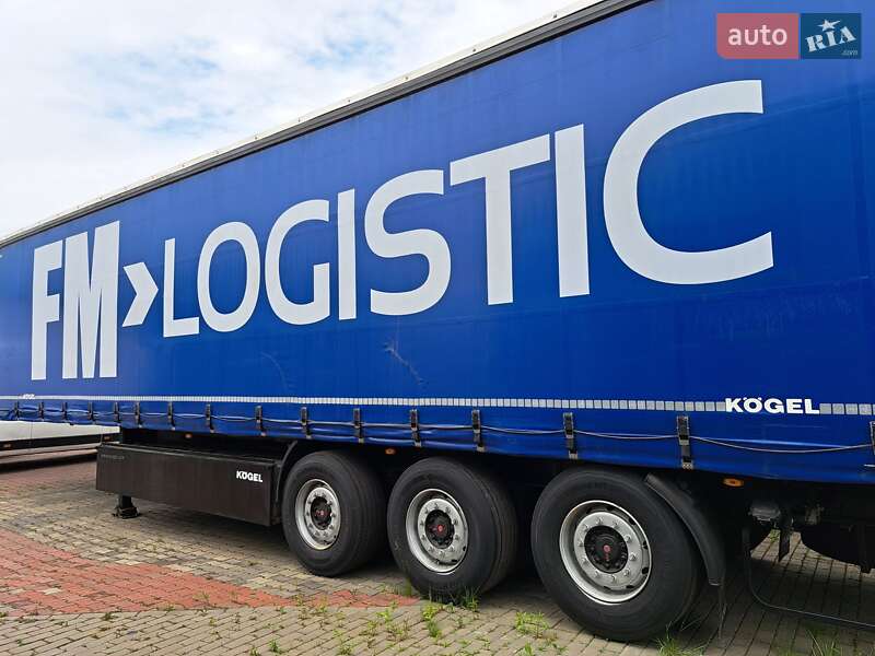 Тентованный борт (штора) - полуприцеп Kogel SAF 2016 в Киеве фото 5 Тентованный борт (штора) - полуприцеп Kogel SAF 2016 в Киеве
