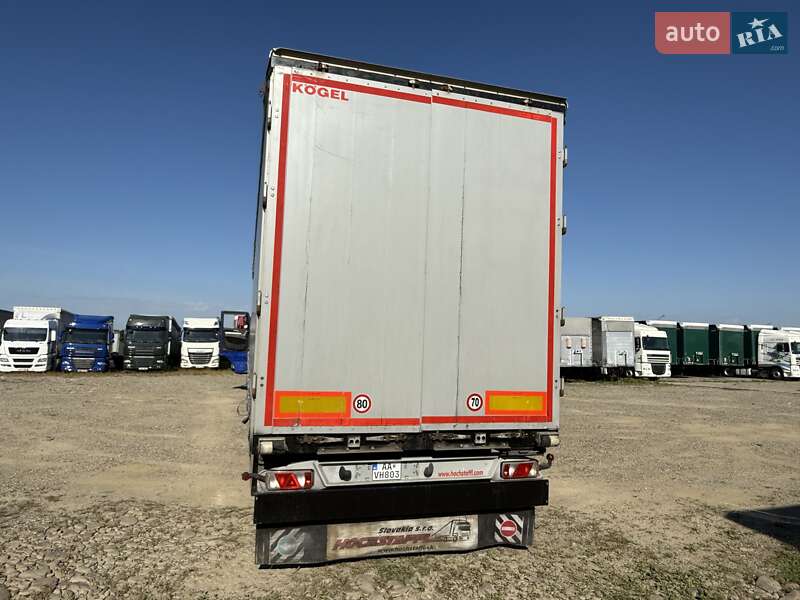 Тентований борт (штора) - напівпричіп Kogel SAF 2014 в Тячеві