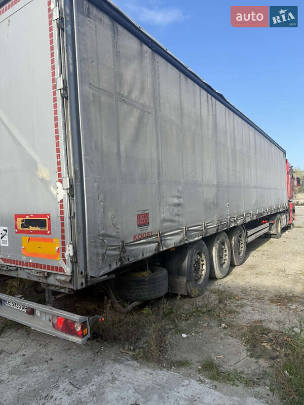 Тентованный борт (штора) - полуприцеп Kogel SAF 2003 в Черновцах фото 2 Тентованный борт (штора) - полуприцеп Kogel SAF 2003 в Черновцах