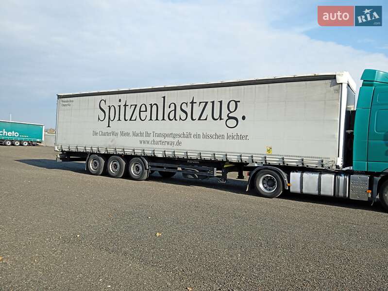 Тентованный борт (штора) - полуприцеп Kogel SAF 2010 в Луцке