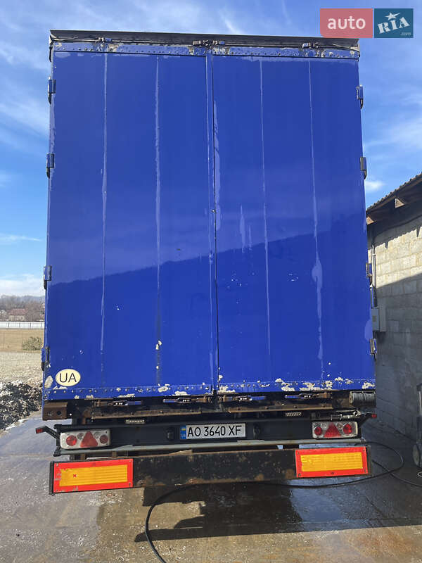 Тентованный борт (штора) - полуприцеп Kogel SAF 2008 в Тячеве