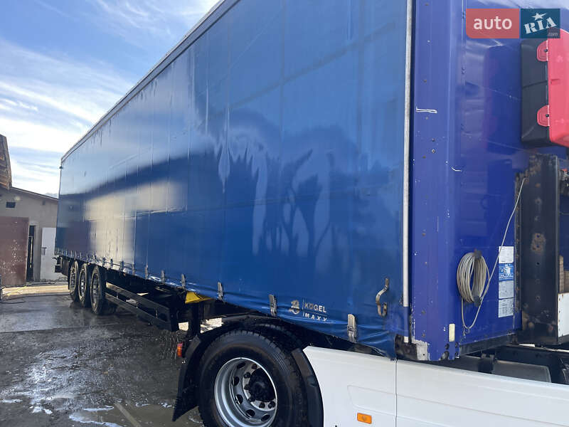 Тентованный борт (штора) - полуприцеп Kogel SAF 2008 в Тячеве