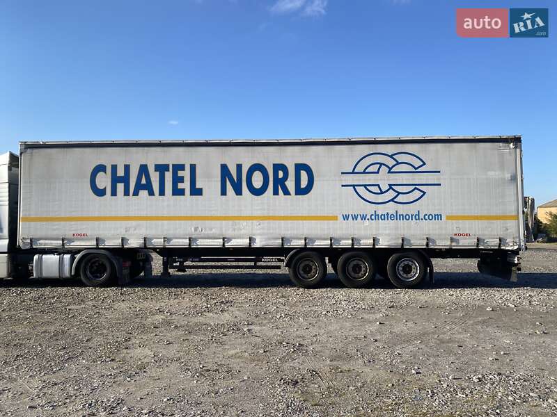 Тентованный борт (штора) - полуприцеп Kogel SAF 2015 в Виннице