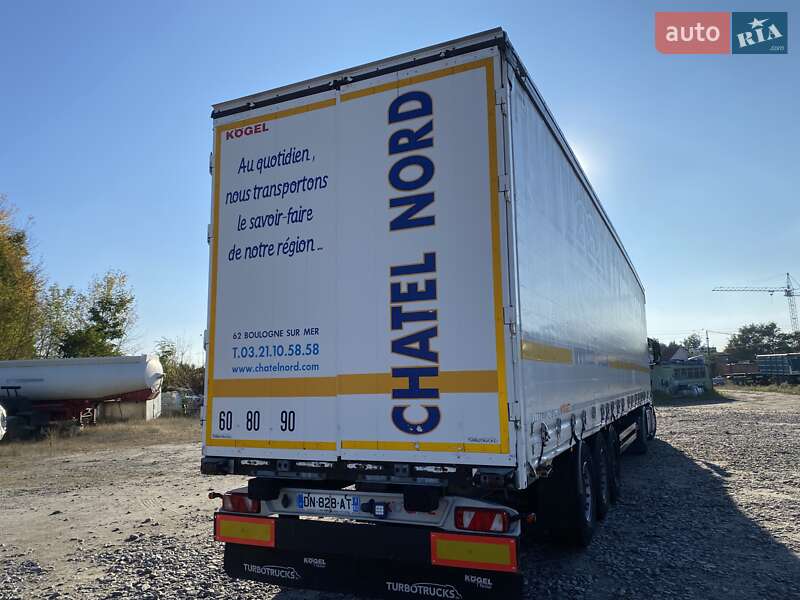 Тентованный борт (штора) - полуприцеп Kogel SAF 2015 в Виннице