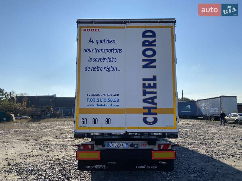 Тентованный борт (штора) - полуприцеп Kogel SAF 2015 в Виннице