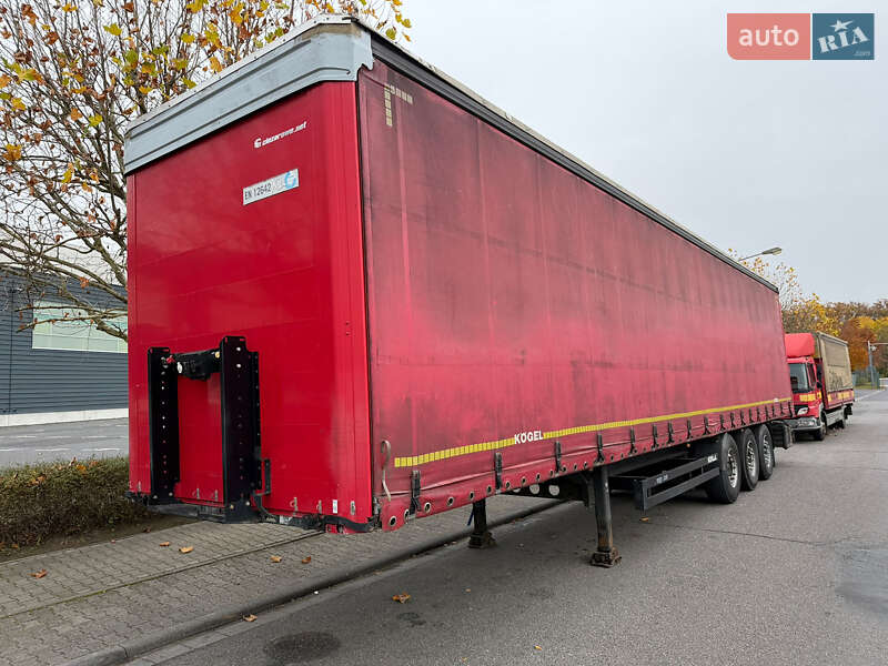 Тентованный борт (штора) - полуприцеп Kogel SAF 2017 в Луцке фото 4 Тентованный борт (штора) - полуприцеп Kogel SAF 2017 в Луцке