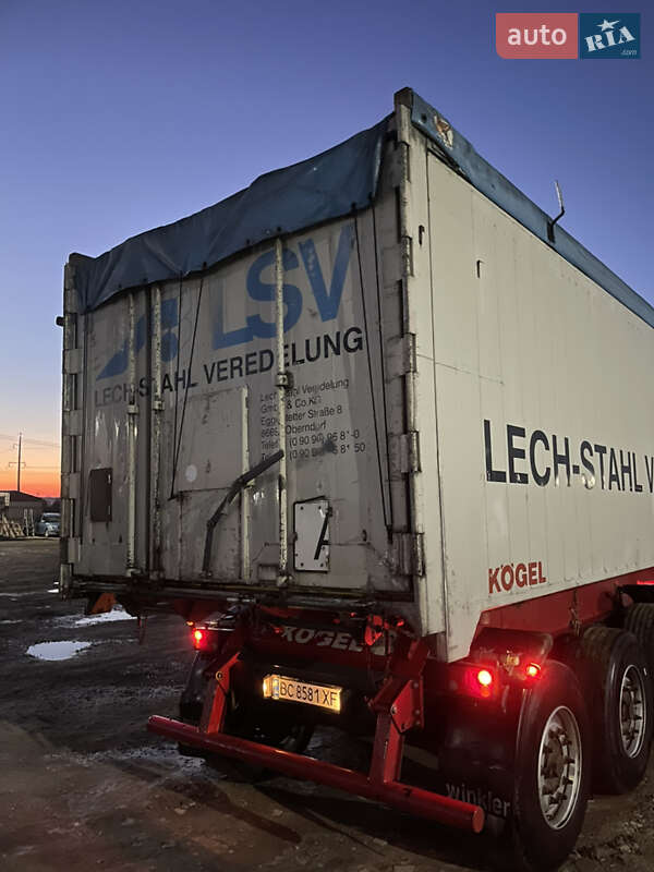 Зерновоз - напівпричіп Kogel SK 24P 2001 в Львові