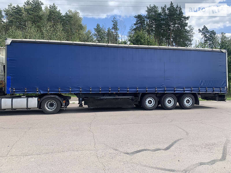Тентованный борт (штора) - полуприцеп Kogel SN 24 2010 в Ковеле