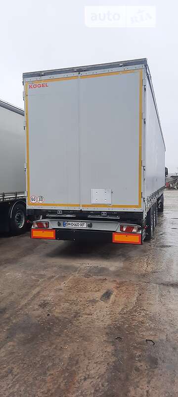 Тентованный борт (штора) - полуприцеп Kogel SN 24 2013 в Шостке