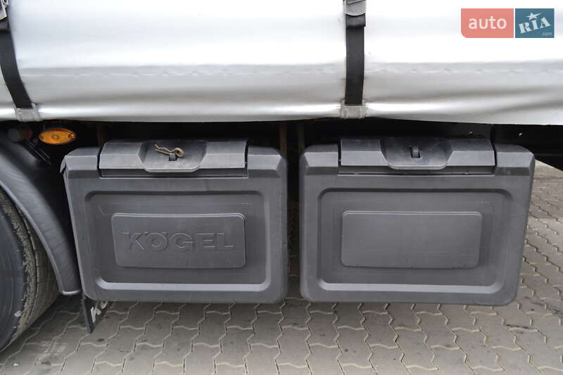 Тентований борт (штора) - напівпричіп Kogel SN 24 2016 в Хусті