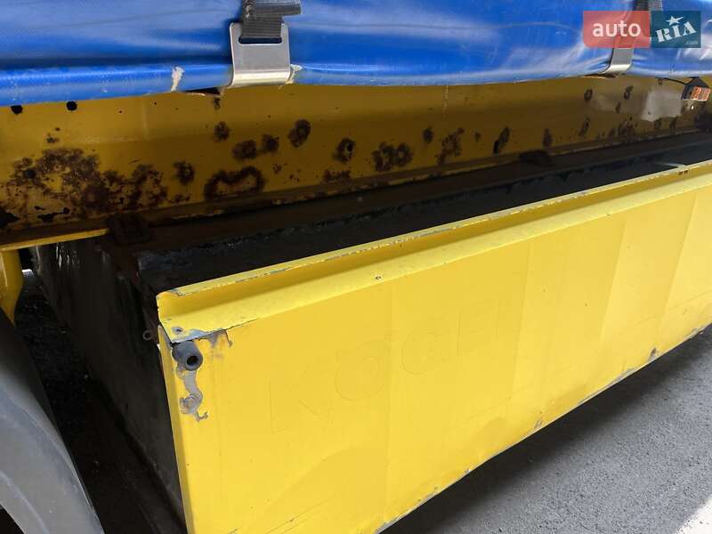 Тентований борт (штора) - напівпричіп Kogel SN 24 2008 в Черкасах