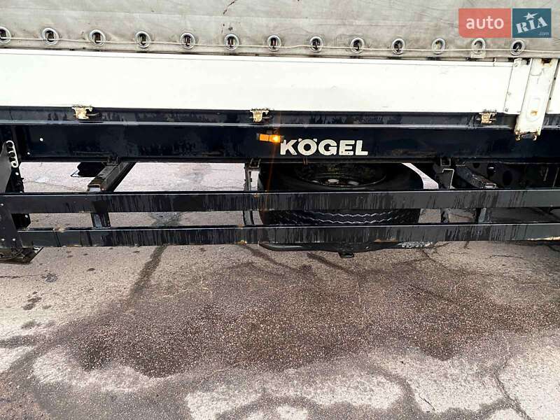 Тентований борт (штора) - напівпричіп Kogel SN 24 2003 в Кам'янському фото 9 Тентований борт (штора) - напівпричіп Kogel SN 24 2003 в Кам'янському