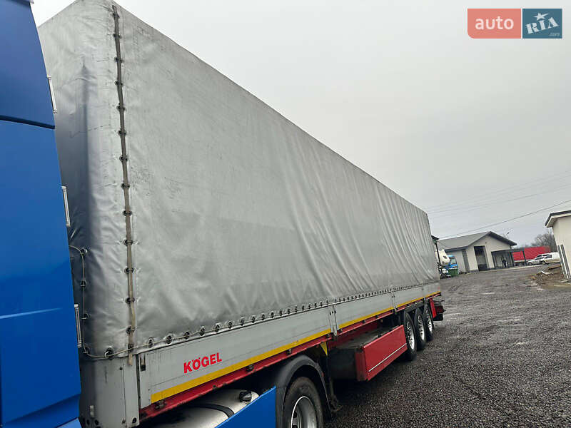 Бортовий напівпричіп Kogel SN 24 2012 в Іршаві