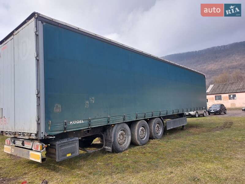 Тентованный борт (штора) - полуприцеп Kogel SN 24 2011 в Хусте фото 8 Тентованный борт (штора) - полуприцеп Kogel SN 24 2011 в Хусте