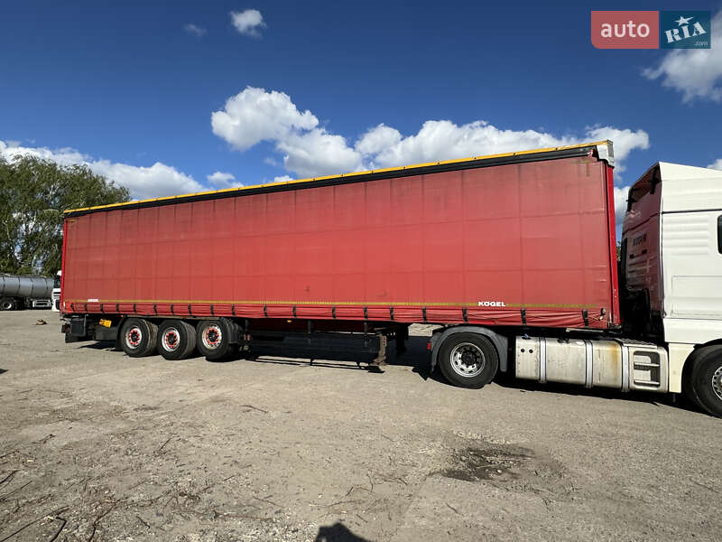 Тентованный борт (штора) - полуприцеп Kogel SN 24 2012 в Ровно