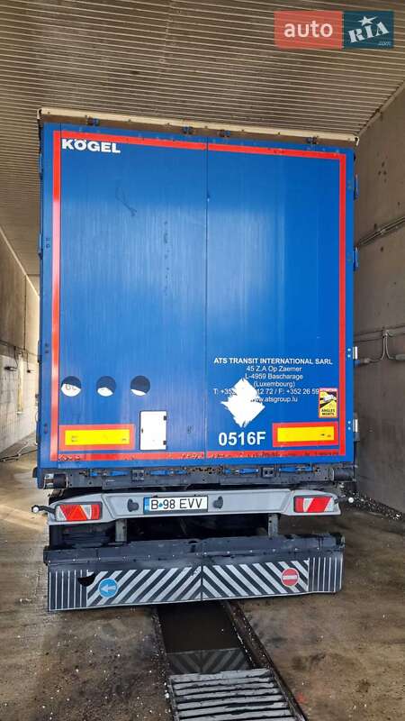 Тентований борт (штора) - напівпричіп Kogel SN 24 2016 в Одесі фото 3 Тентований борт (штора) - напівпричіп Kogel SN 24 2016 в Одесі