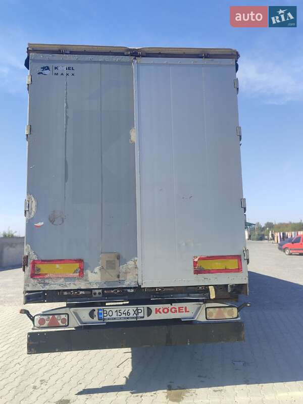 Тентованный борт (штора) - полуприцеп Kogel SN 24 2009 в Кременце
