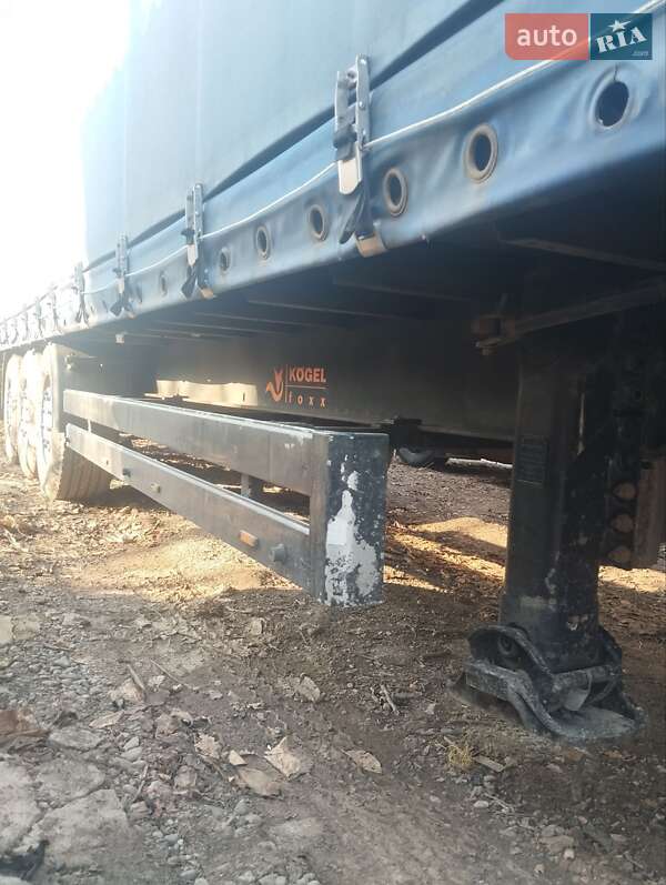 Тентованный борт (штора) - полуприцеп Kogel SN 24 2007 в Ужгороде
