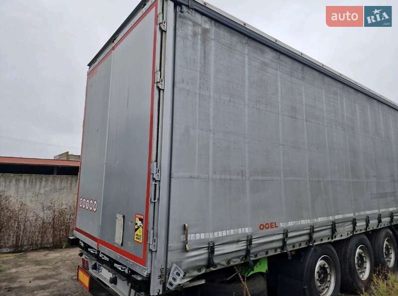 Тентованный борт (штора) - полуприцеп Kogel SN 24 2014 в Ровно