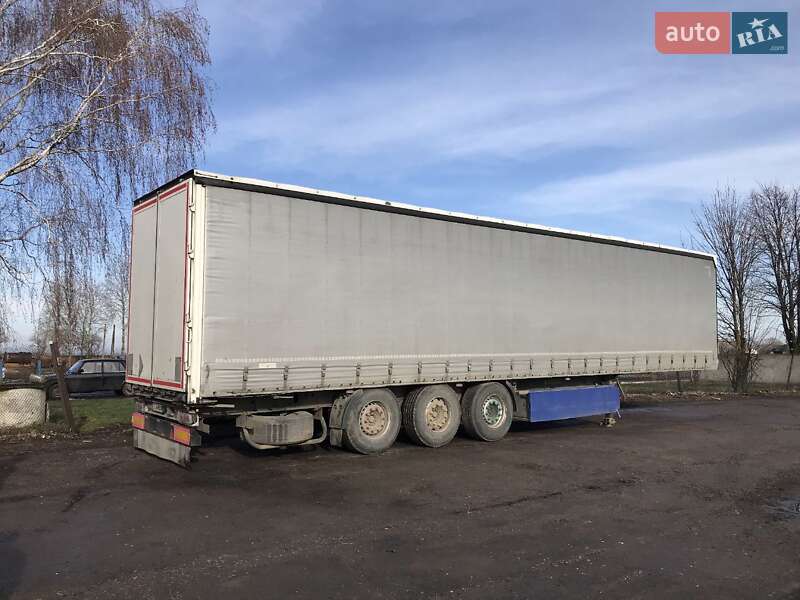 Тентованный борт (штора) - полуприцеп Kogel SN 24 2008 в Носовке