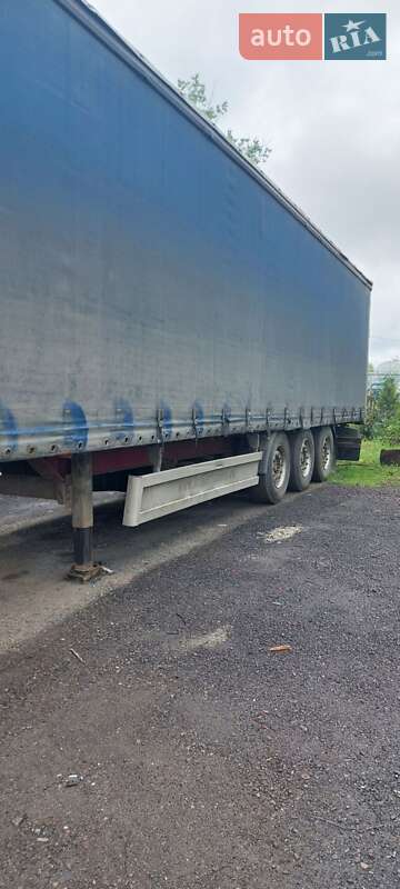 Тентованный борт (штора) - полуприцеп Kogel SN 24 2007 в Иршаве