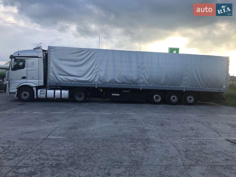 Тентованный борт (штора) - полуприцеп Kogel SN 24 2008 в Дрогобыче