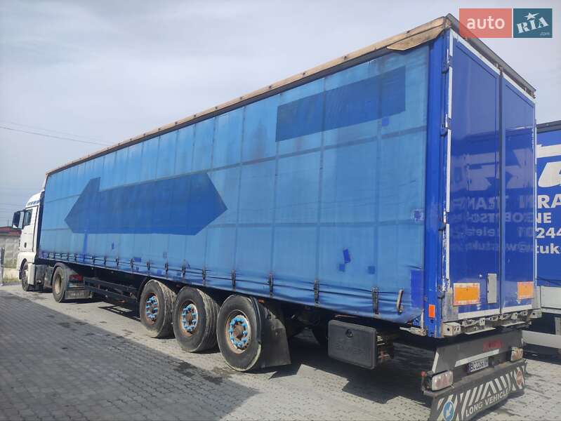 Тентований борт (штора) - напівпричіп Kogel SN 24 2007 в Львові