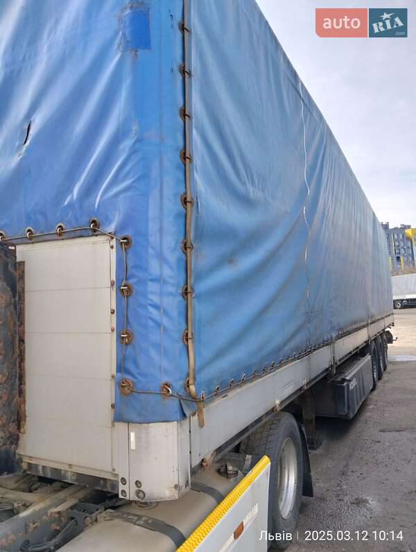 Тентованный борт (штора) - полуприцеп Kogel SN 24 2007 в Львове