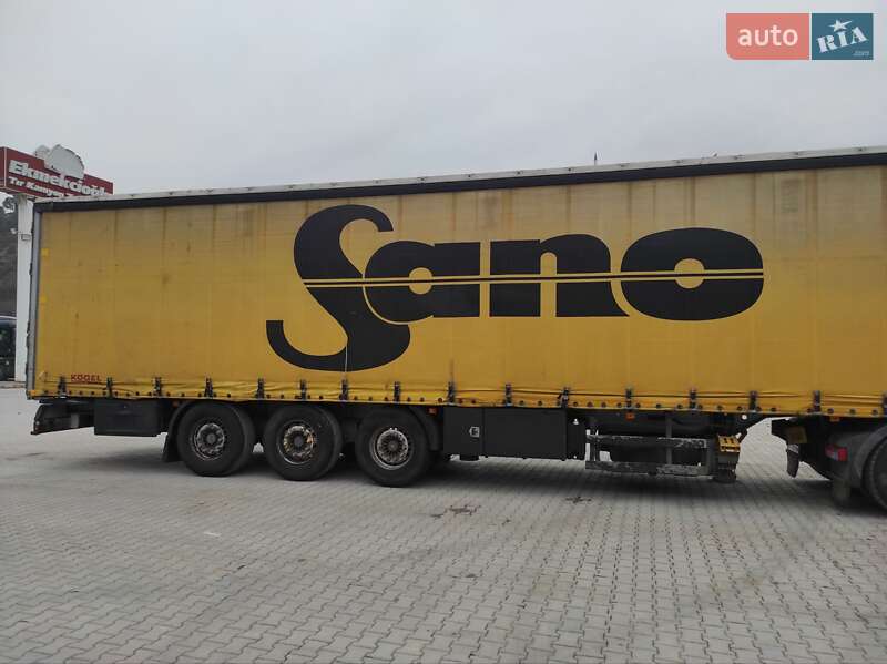 Тентований борт (штора) - напівпричіп Kogel SN 24 2004 в Обухові фото 3 Тентований борт (штора) - напівпричіп Kogel SN 24 2004 в Обухові